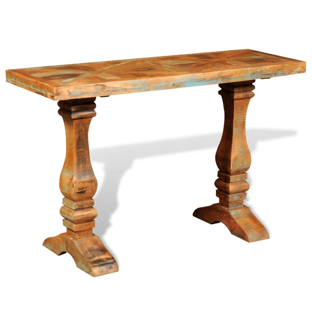 Console Table Solid Reclaimed Wood