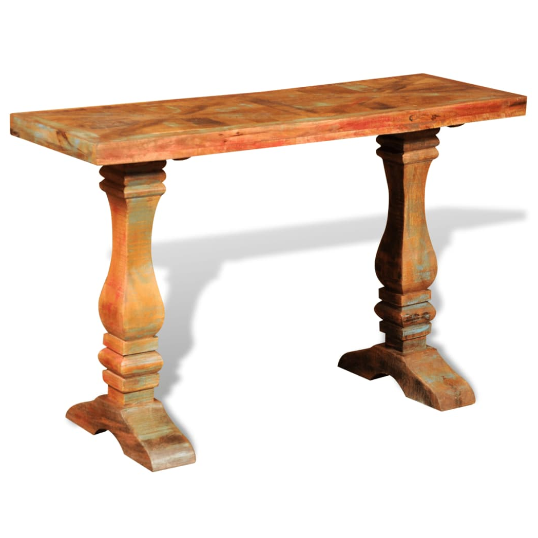 Console Table Solid Reclaimed Wood