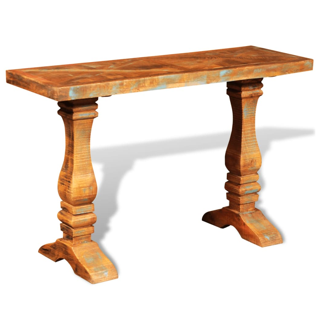 Console Table Solid Reclaimed Wood