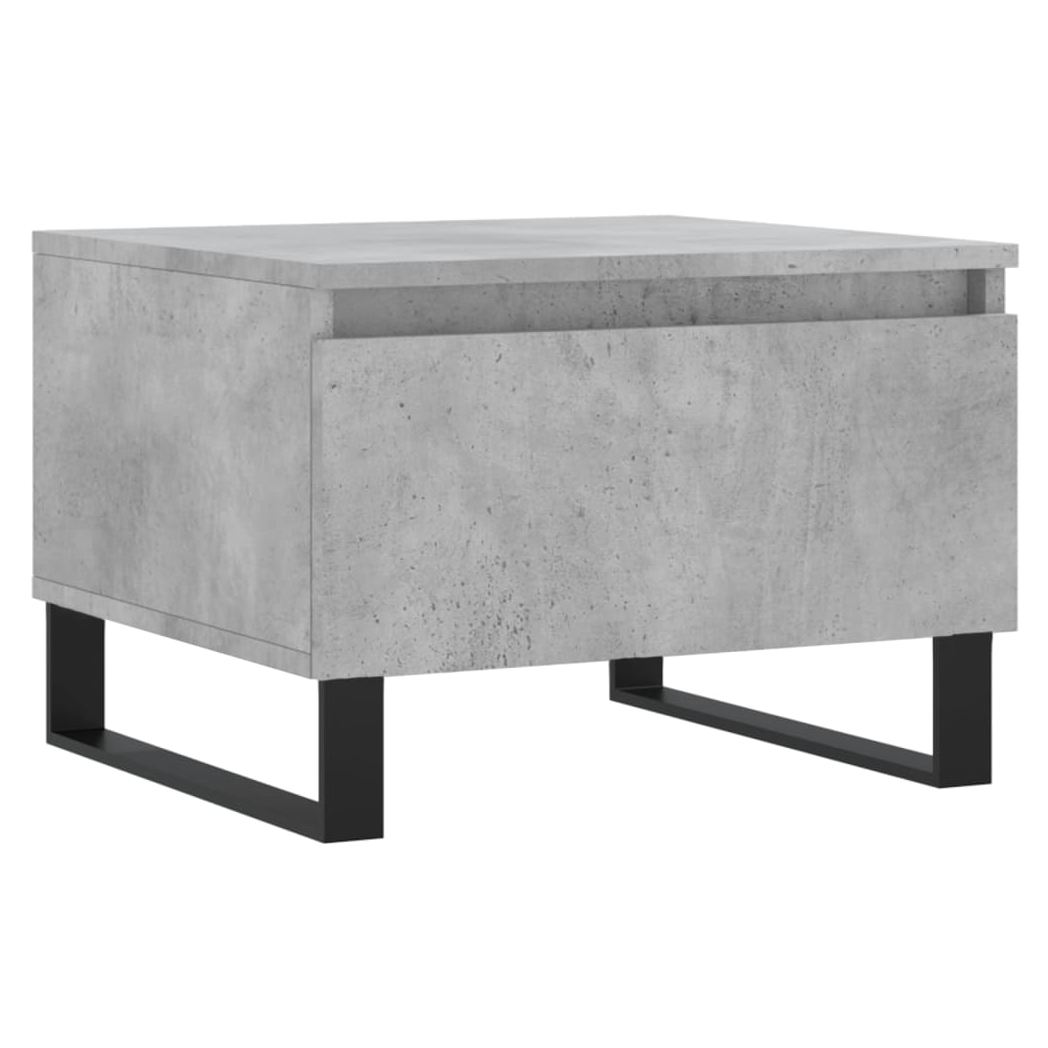 Coffee Tables 2 pcs Concrete Grey 50x46x35 cm Engineered Wood