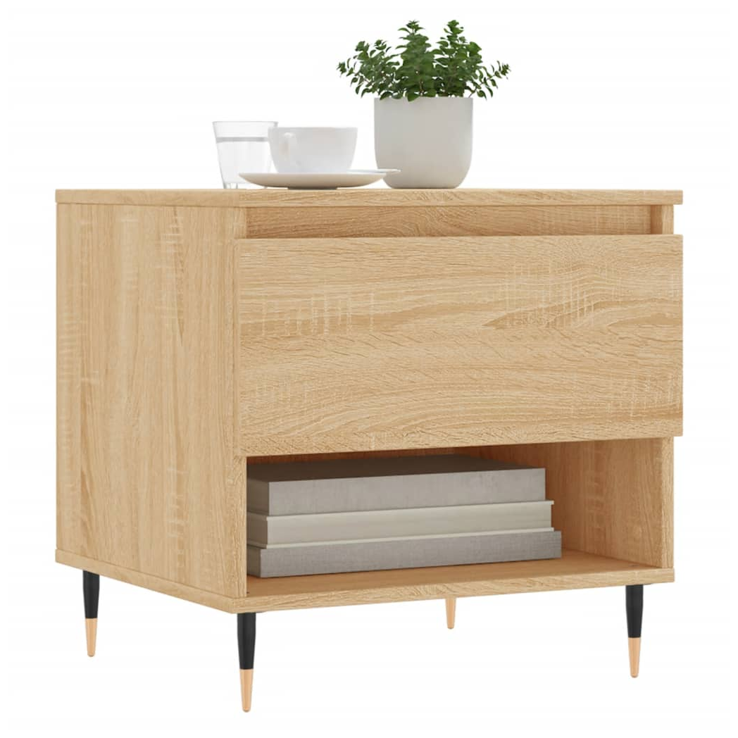 Coffee Tables 2 pcs Sonoma Oak 50x46x50 cm Engineered Wood