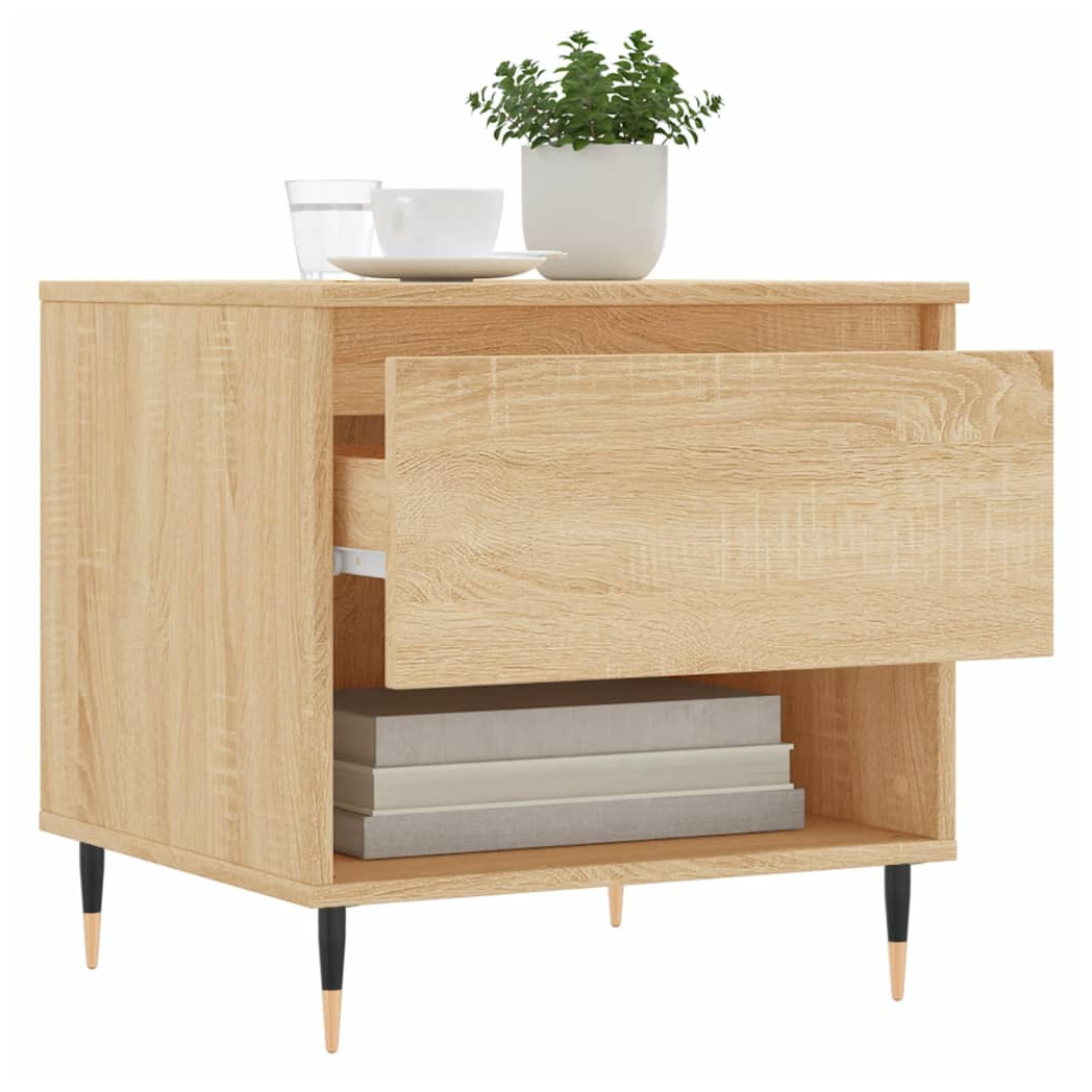 Coffee Tables 2 pcs Sonoma Oak 50x46x50 cm Engineered Wood