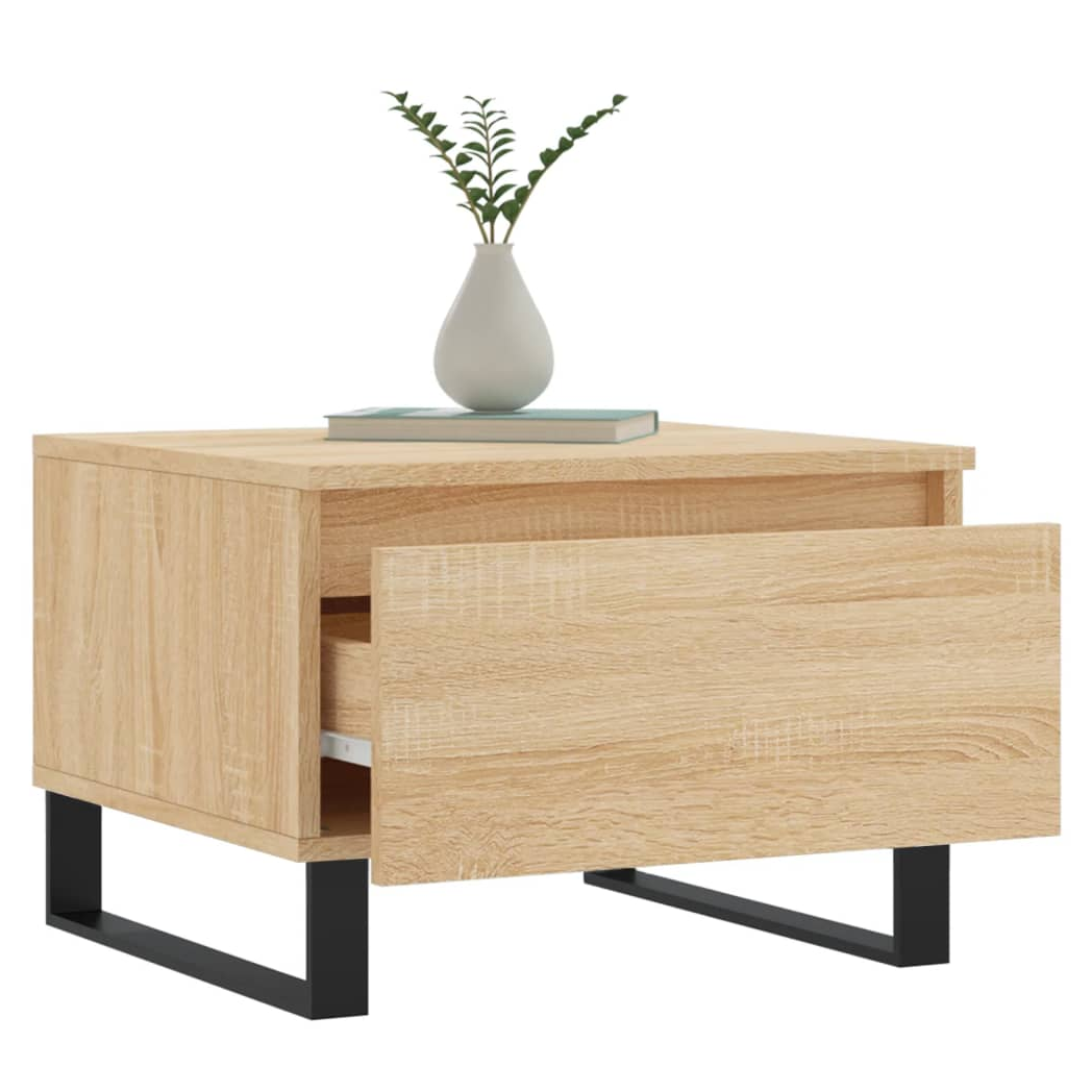 Coffee Tables 2 pcs Sonoma Oak 50x46x35 cm Engineered Wood