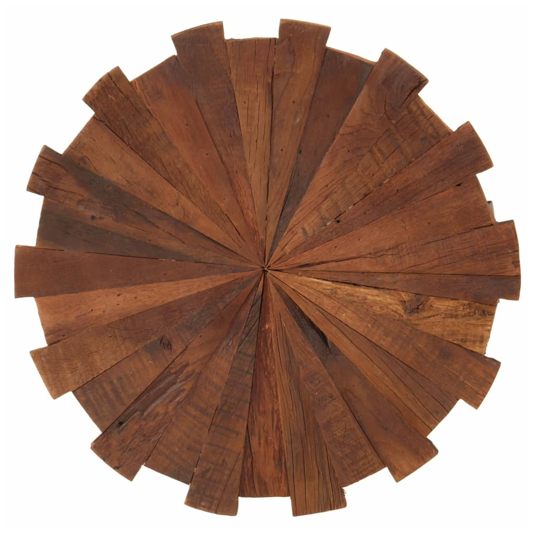 Coffee Tables 2 pcs Solid Wood Reclaimed and Iron