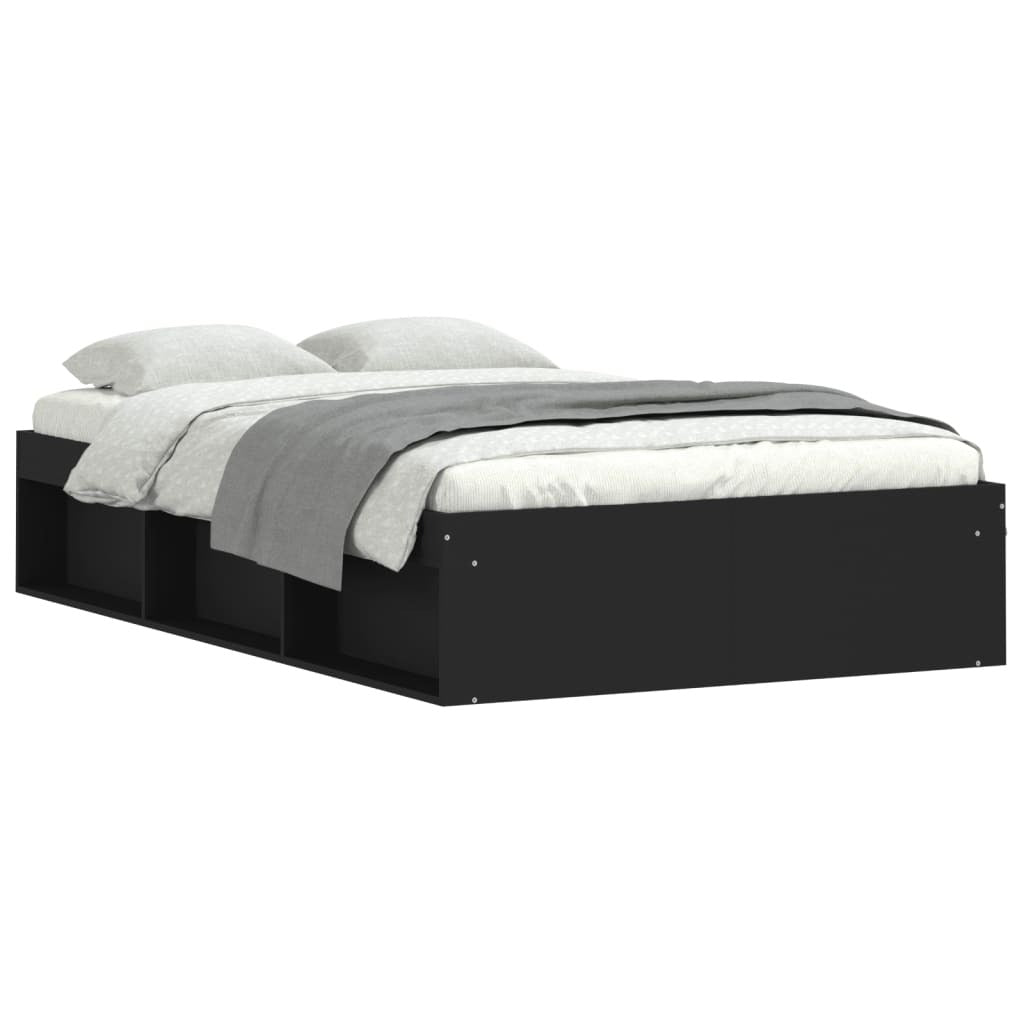 Bed Frame Black 120x200 cm