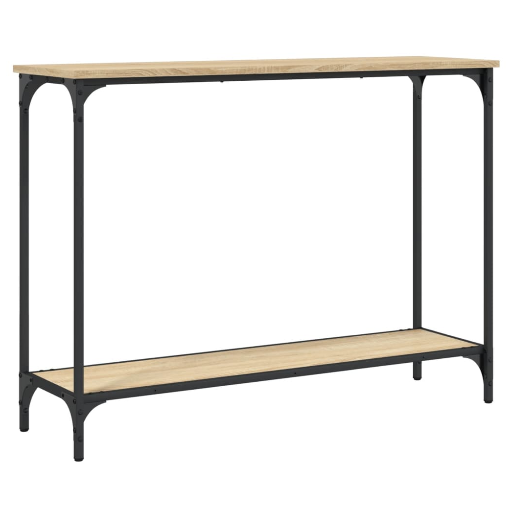 Console Table Sonoma Oak 101x30.5x75 cm Engineered Wood