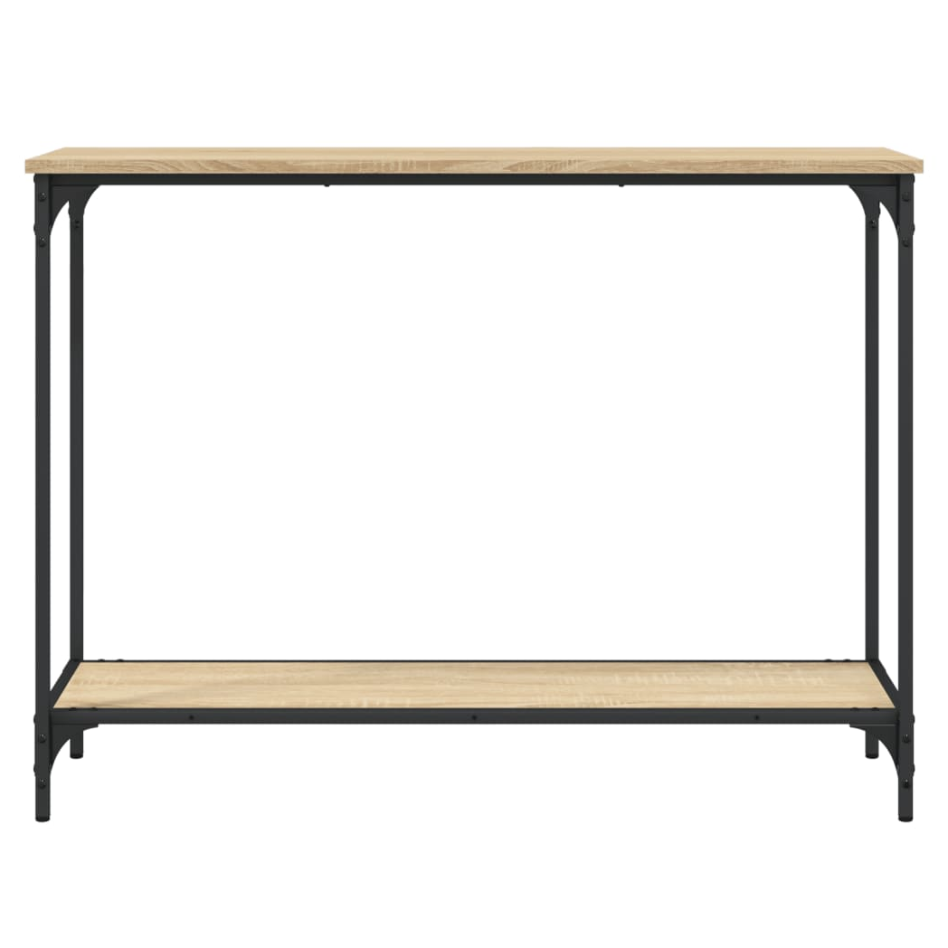 Console Table Sonoma Oak 101x30.5x75 cm Engineered Wood