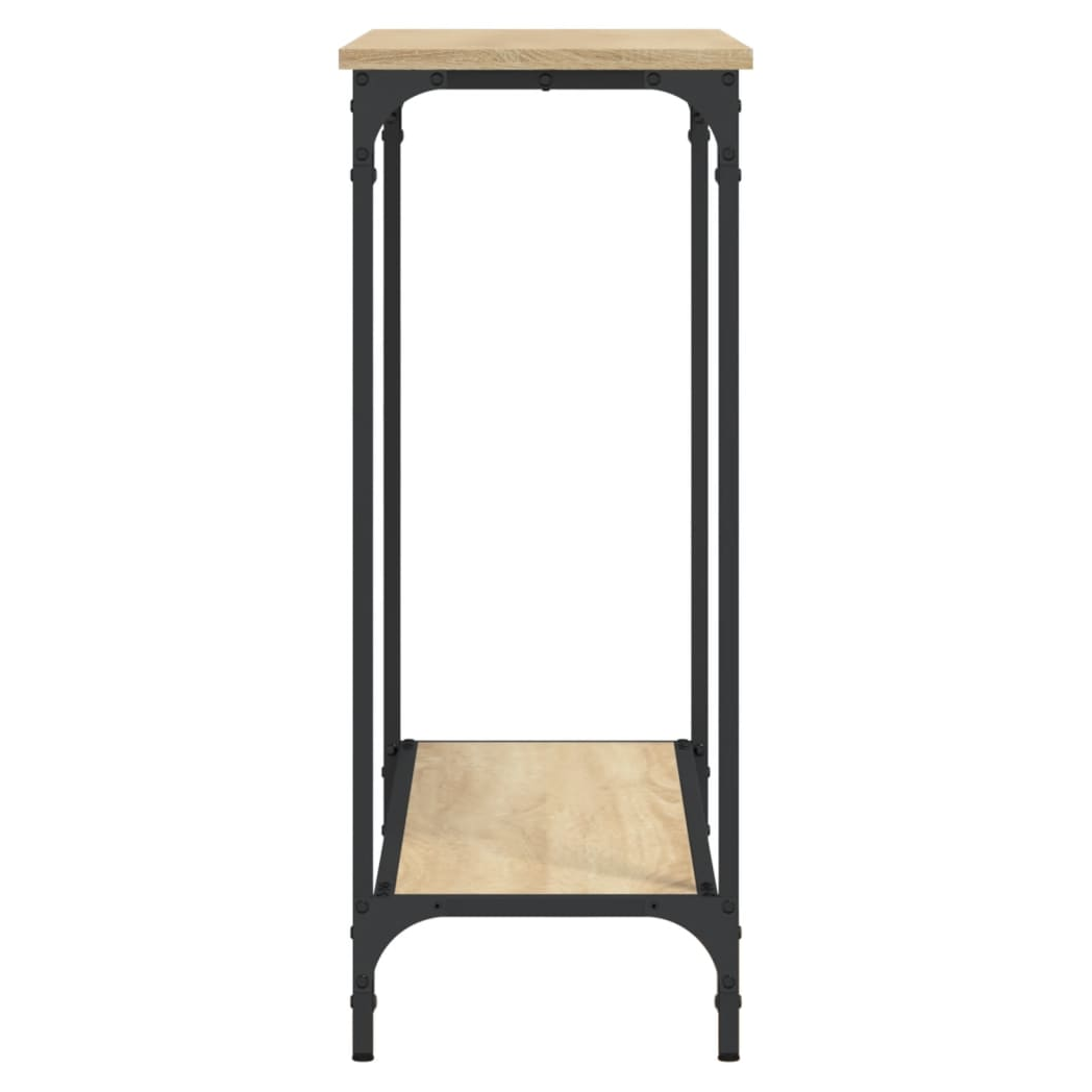 Console Table Sonoma Oak 101x30.5x75 cm Engineered Wood