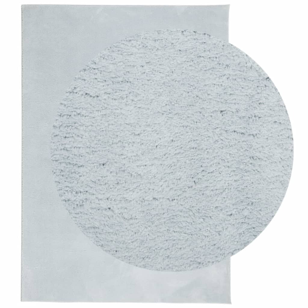 Rug HUARTE Short Pile Soft and Washable Blue 120x170 cm