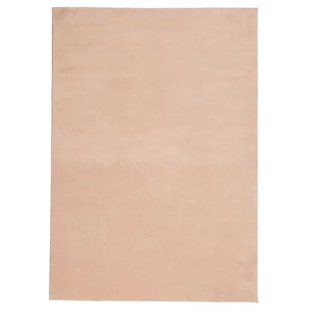 Rug HUARTE Short Pile Soft and Washable Blush 120x170 cm