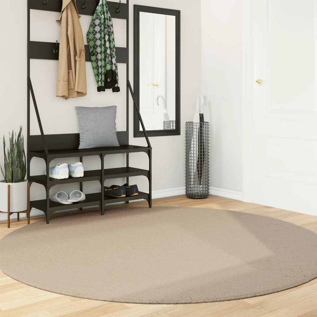 Rug HUARTE Short Pile Soft and Washable Sand  200 cm