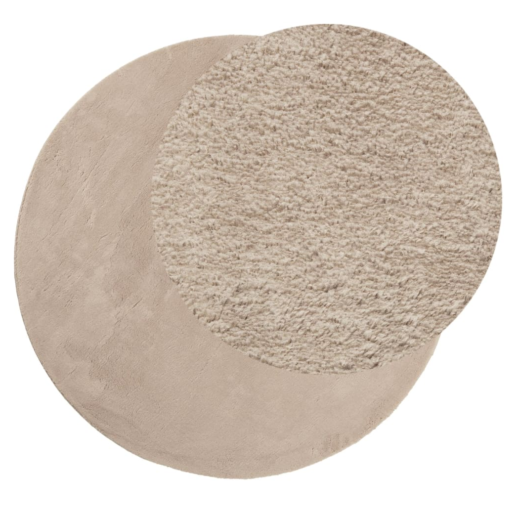 Rug HUARTE Short Pile Soft and Washable Sand  200 cm