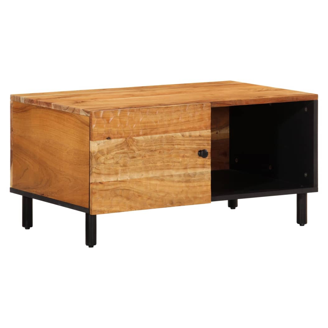 Coffee Table 80x50x40 cm Solid Wood Acacia