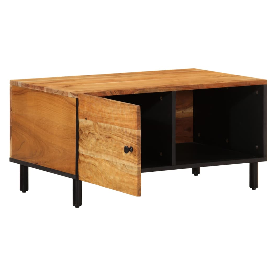 Coffee Table 80x50x40 cm Solid Wood Acacia