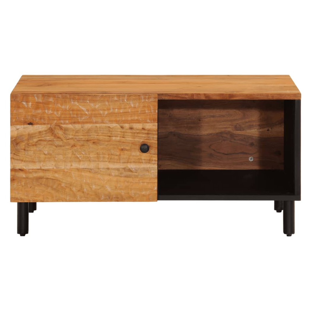 Coffee Table 80x50x40 cm Solid Wood Acacia
