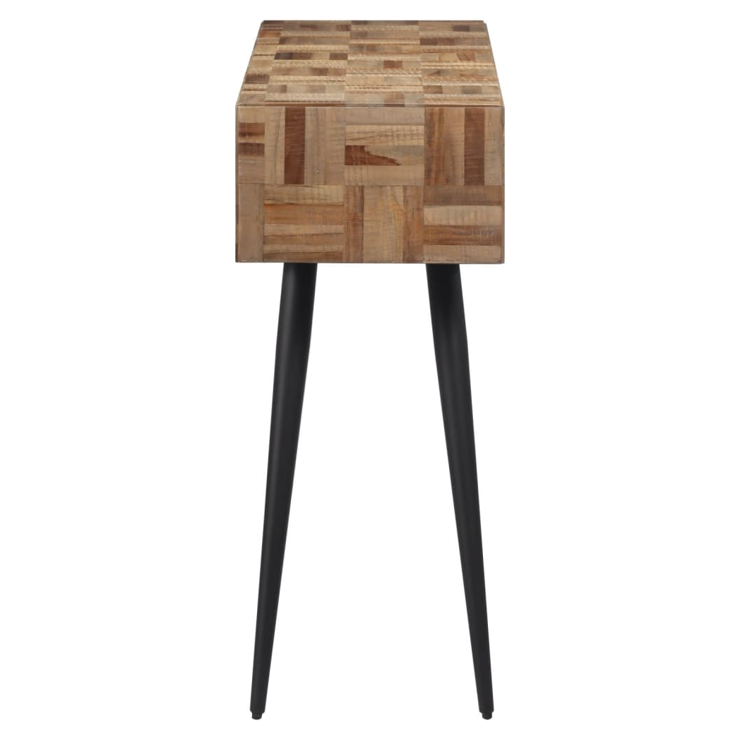 Console Table 110x34x80 cm Solid Reclaimed Teak