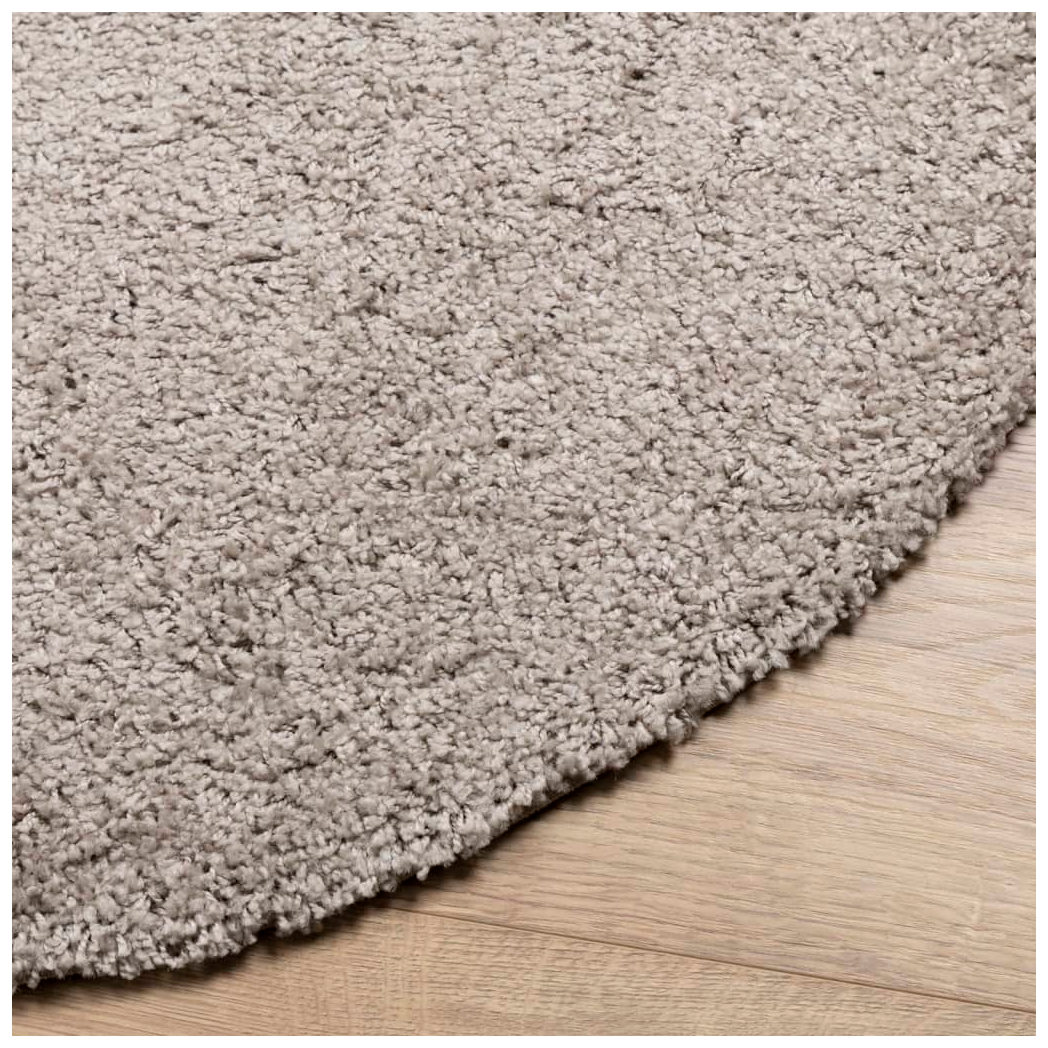 Shaggy Rug PAMPLONA High Pile Modern Beige  100 cm