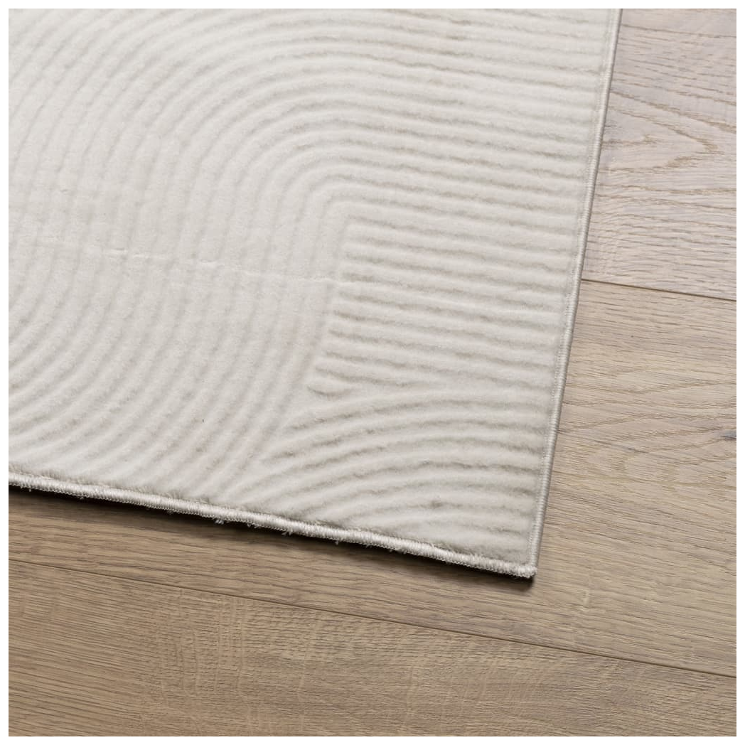 Rug IZA Short Pile Scandinavian Look Cream 80x150 cm