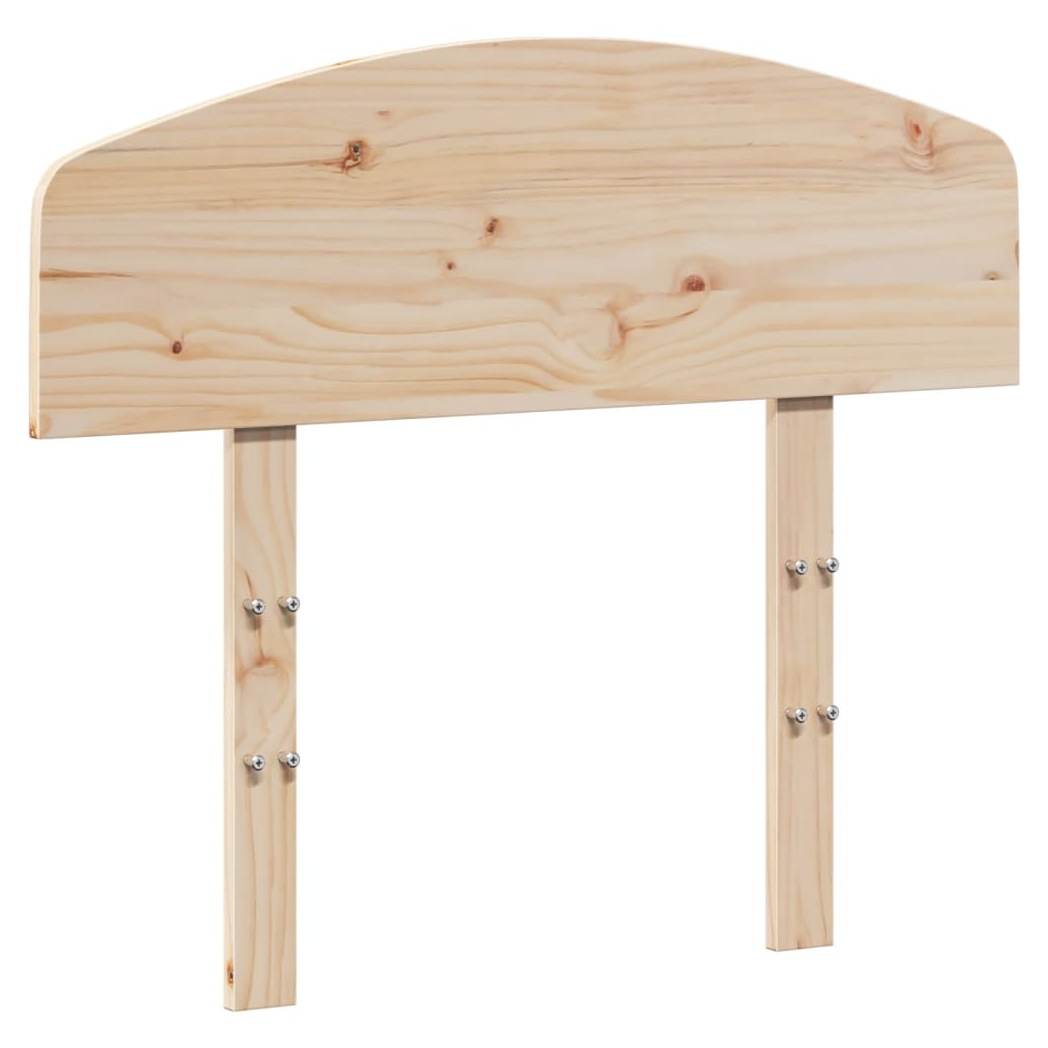 Headboard 90 cm Solid Wood Pine