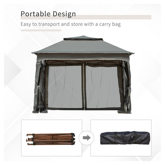 Tent Outdoor Patio Pop Up Canopy Gazebo