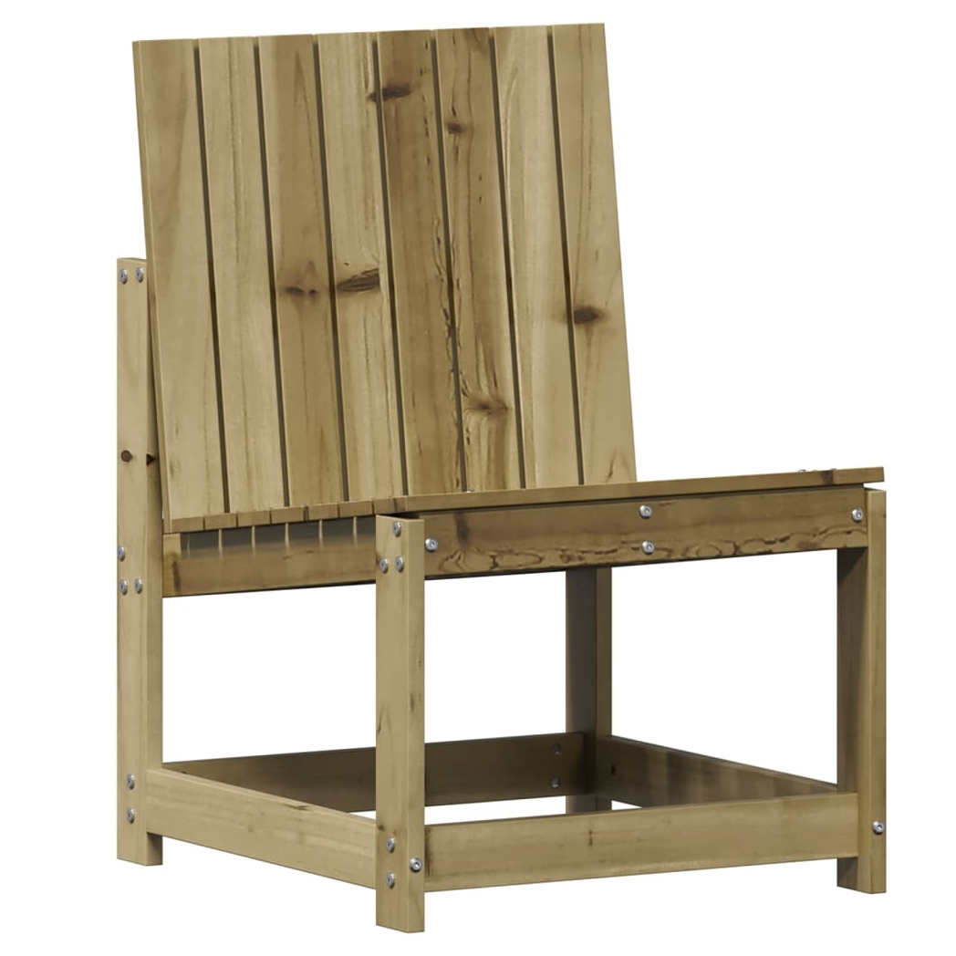 3 Piece Garden Lounge Set Impregnated Wood Pine