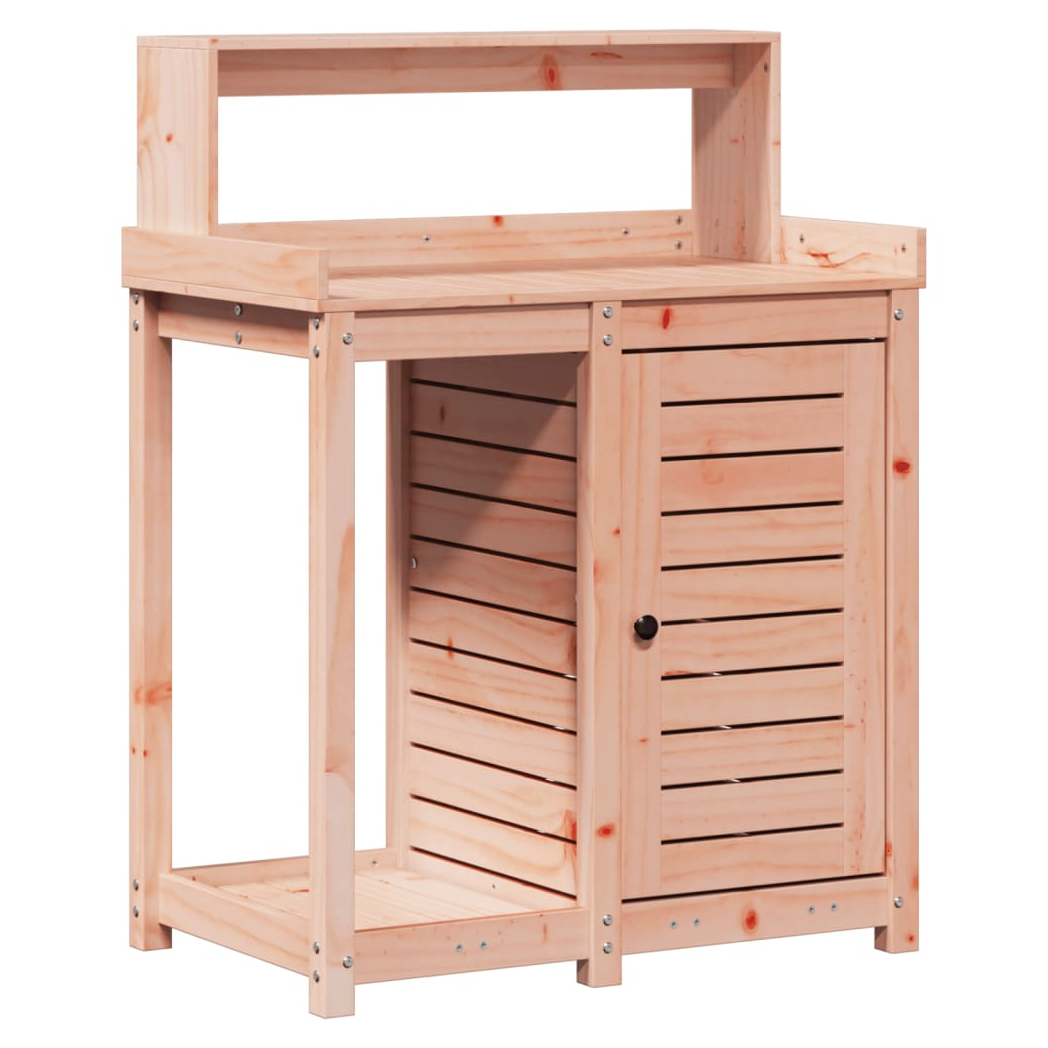 Potting Table with Shelves 82.5x50x109.5 cm Solid Wood Douglas