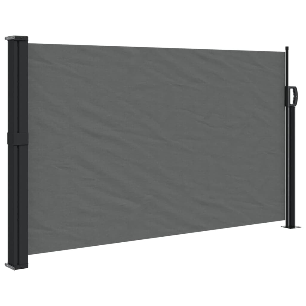 Retractable Side Awning Anthracite 120x300 cm