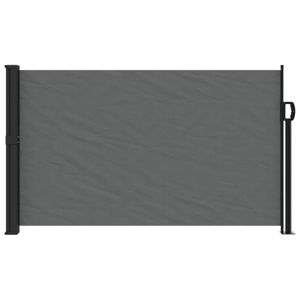 Retractable Side Awning Anthracite 120x300 cm