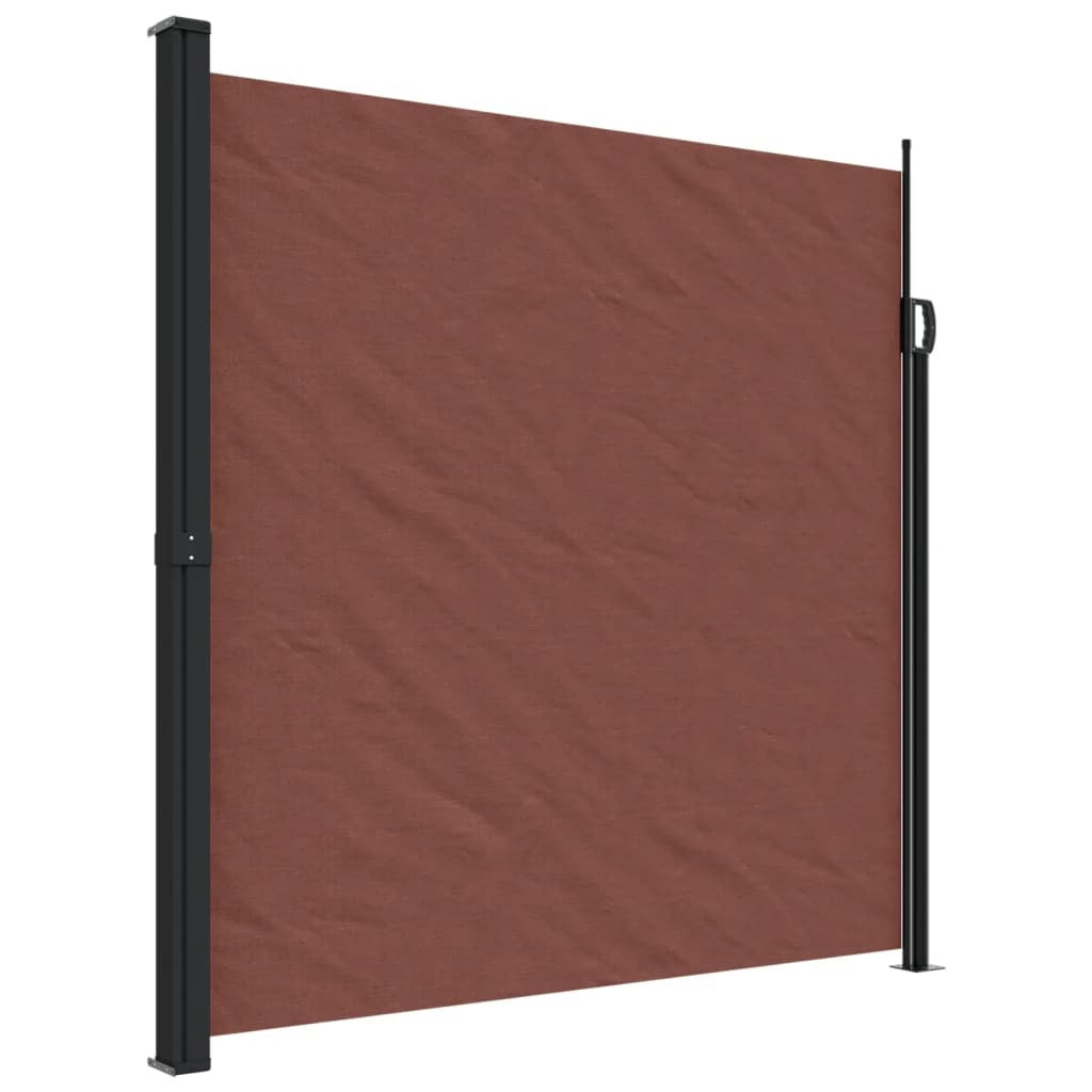 Retractable Side Awning Brown 200x300 cm