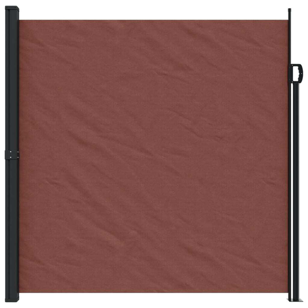 Retractable Side Awning Brown 200x300 cm