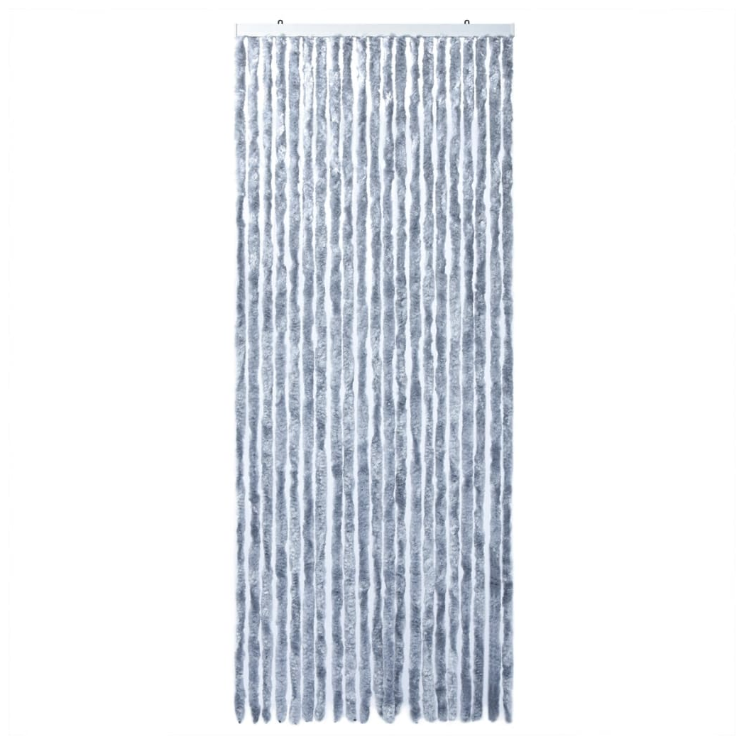 Fly Curtain Silver 100x200 cm Chenille