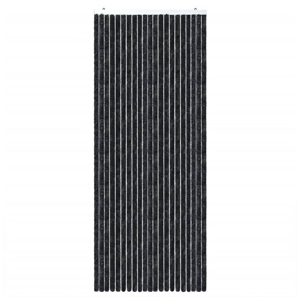 Fly Curtain Anthracite 100x230 cm Chenille