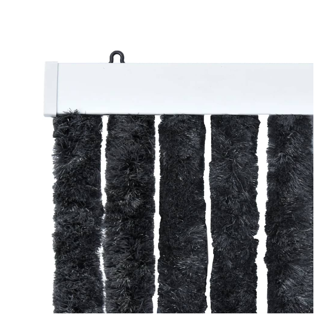 Fly Curtain Anthracite 100x230 cm Chenille