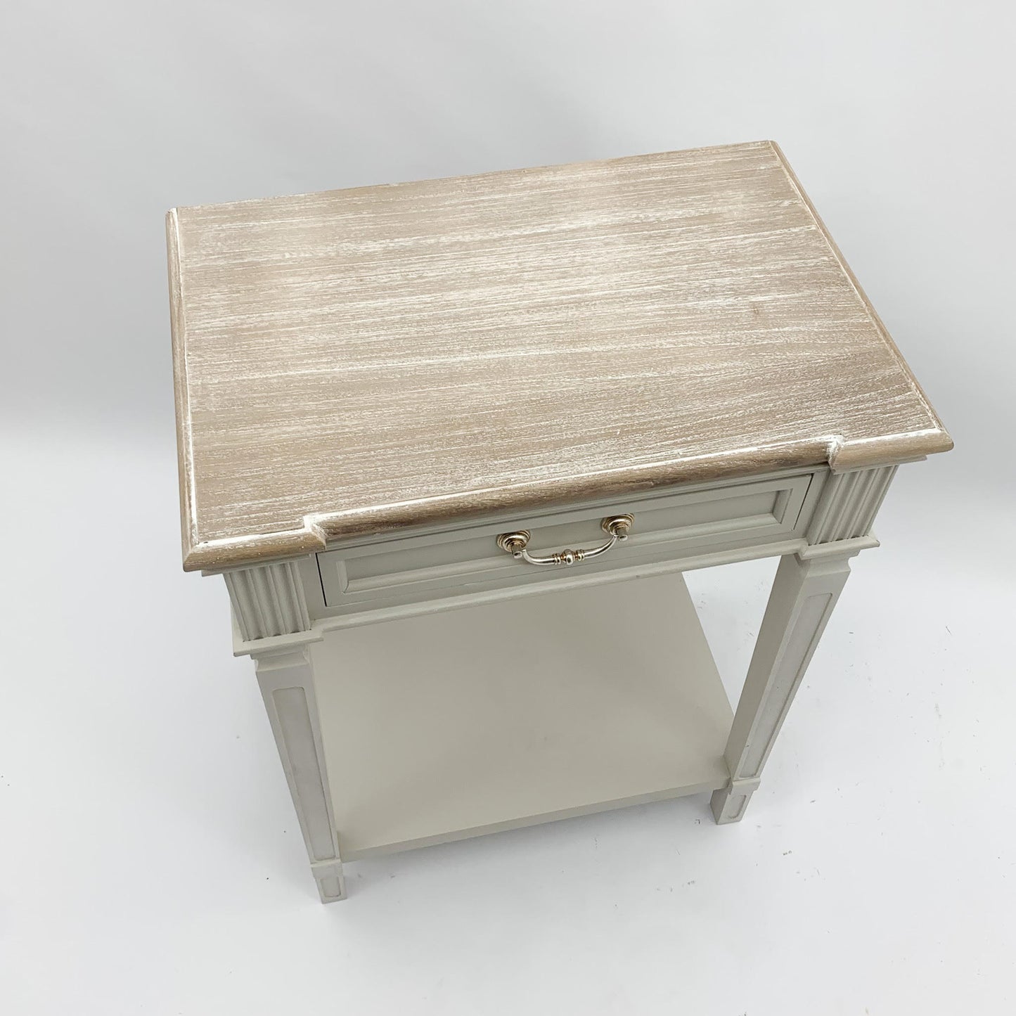 78cm wooden 1 drawer side table