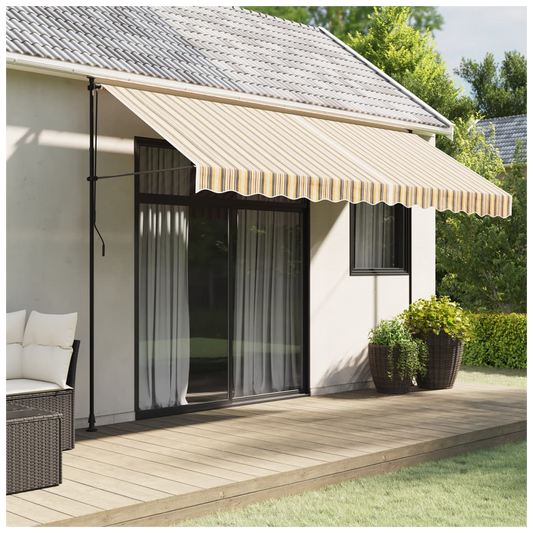 Replacement Fabric for Awning Multicolour Stripe 4x3.5 m