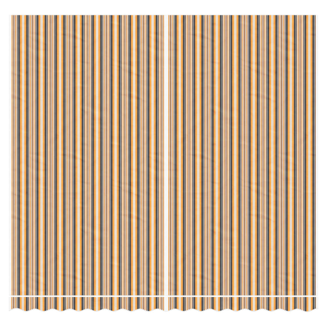 Replacement Fabric for Awning Multicolour Stripe 4x3.5 m