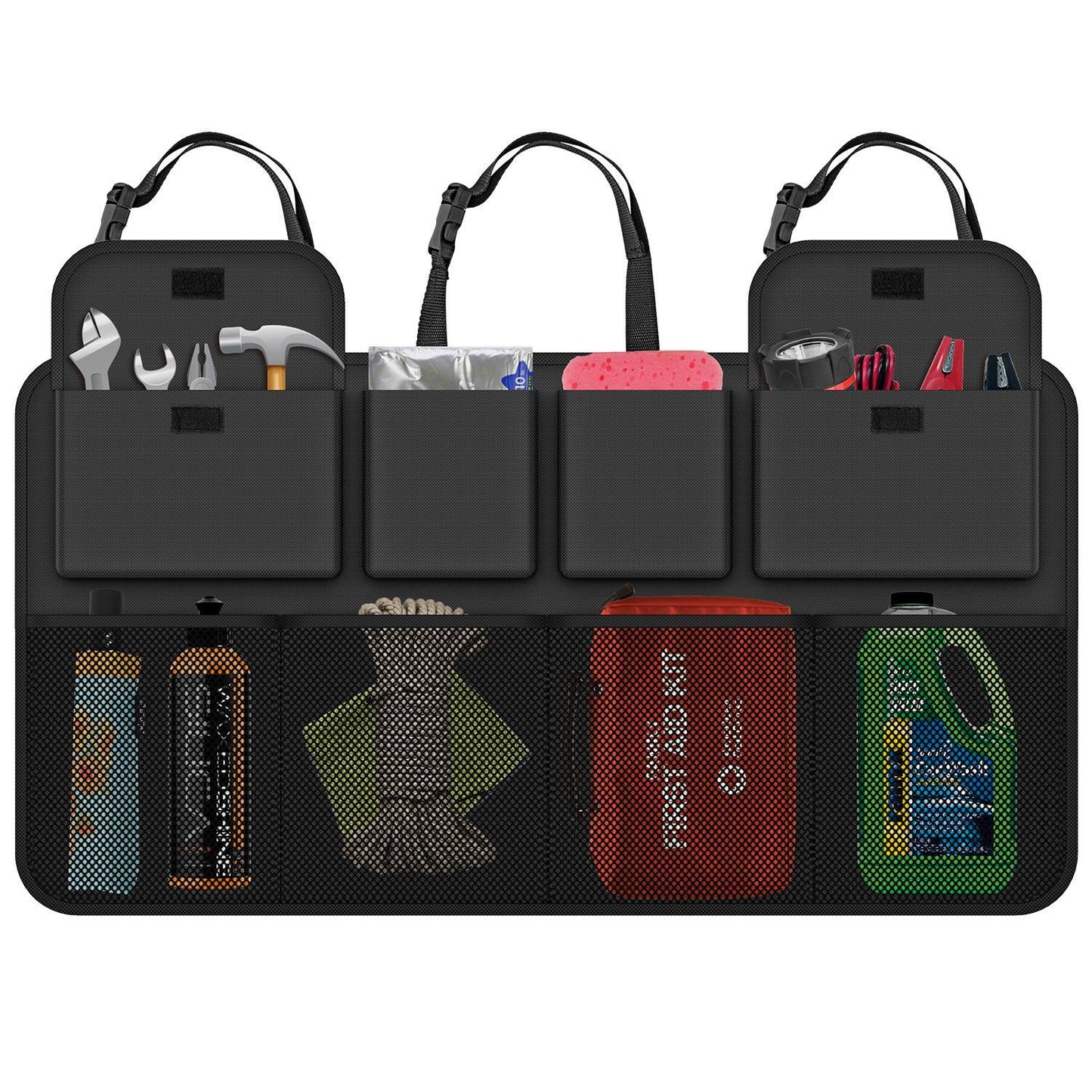 Vinsani deluxe boot organiser black 1010258