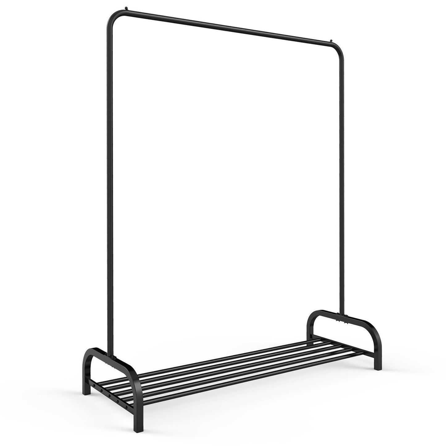 Vinsani black clothes rail 0009555