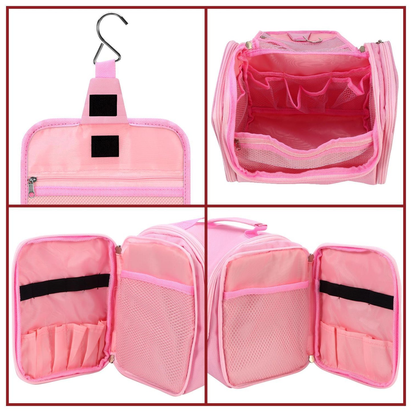 Vinsani toiletry bag pink 1010186
