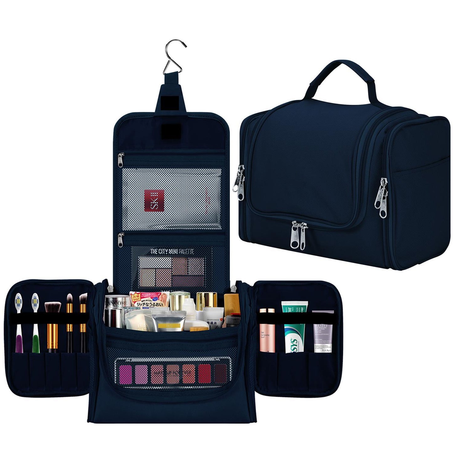 Vinsani toiletry bag navy 1010179