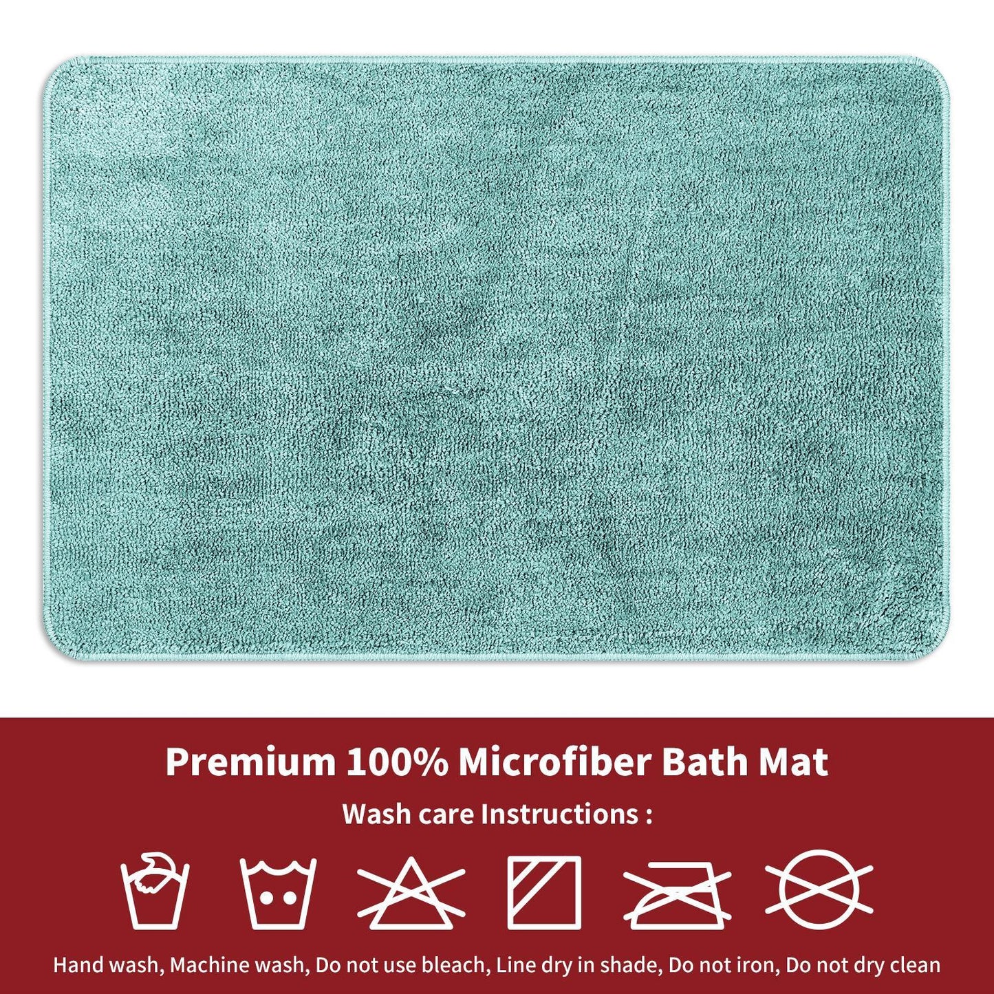 VINSANI BATH MAT 60X90cm L.BLUE 1010164
