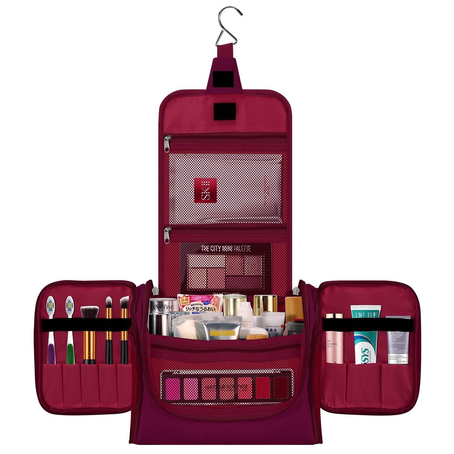 Vinsani toiletry bag purple 1010187