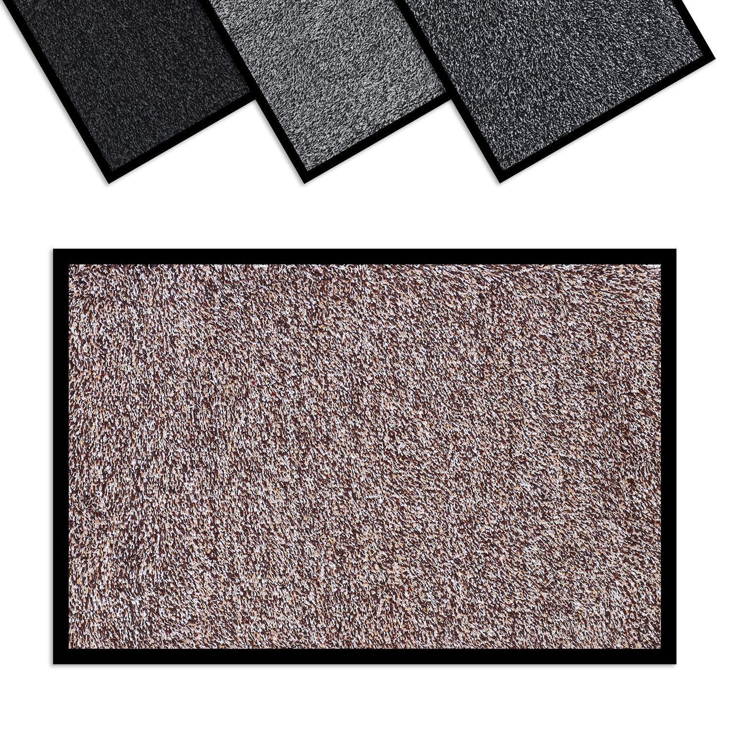 Vinsani Floor Mat Barrier Mat  40x60cm Coffee