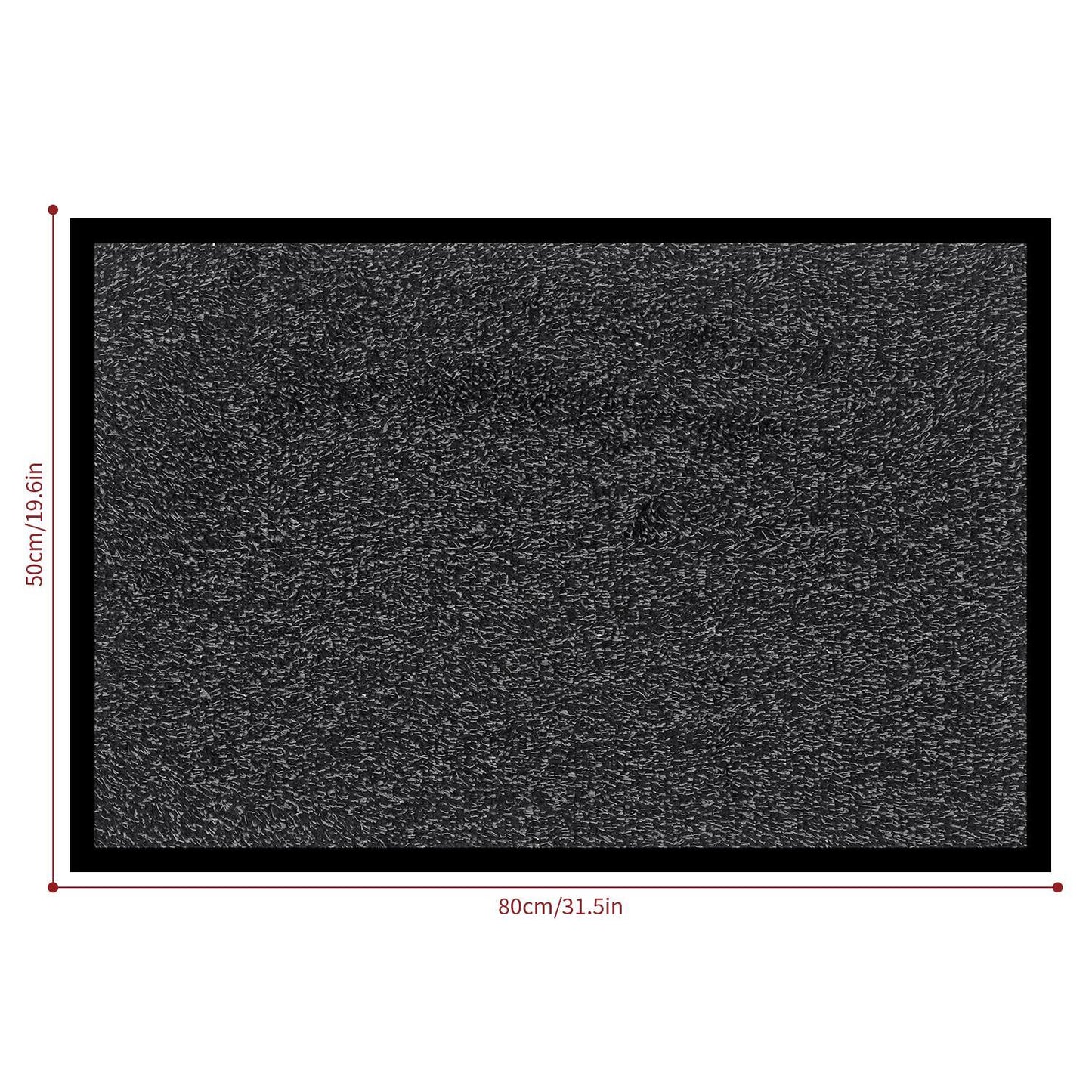VINSANI BARRIER MAT 50X80cm D. GREY 1010150