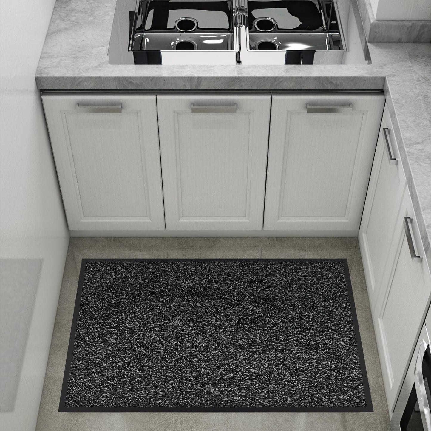 VINSANI BARRIER MAT 50X80cm D. GREY 1010150