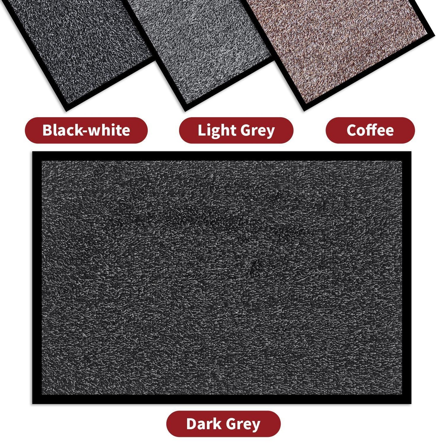 VINSANI BARRIER MAT 50X80cm D. GREY 1010150