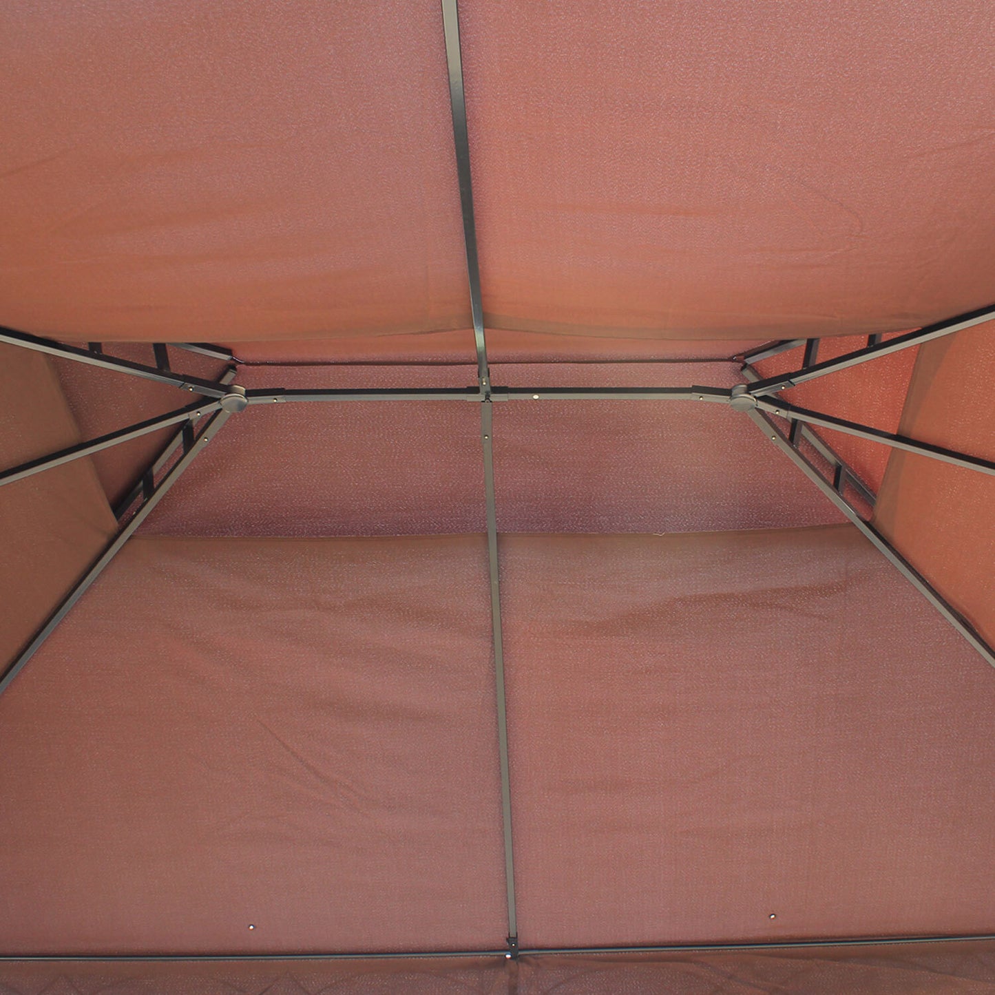 3x4m Metal Gazebo Marquee Patio Canopy Shelter with Sidewalls Pavilion