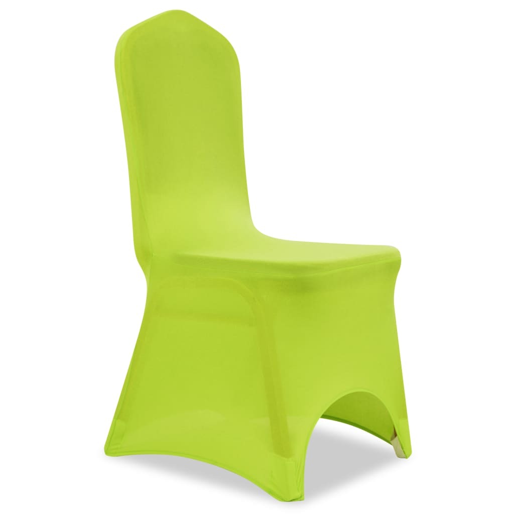 Stretch Chair Cover 4 pcs Green