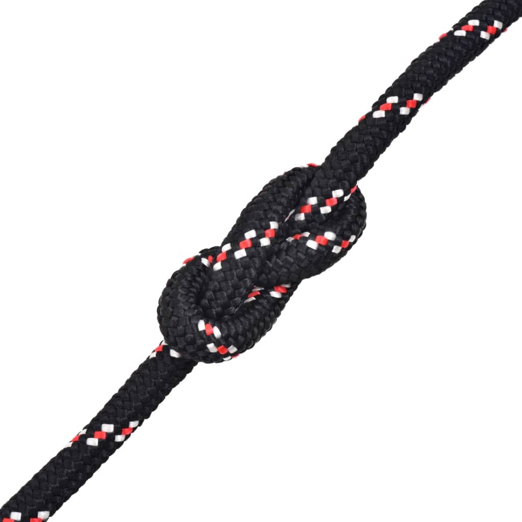 Boat Yacht Marine Rope Polypropylene 10 mm 250 m Black