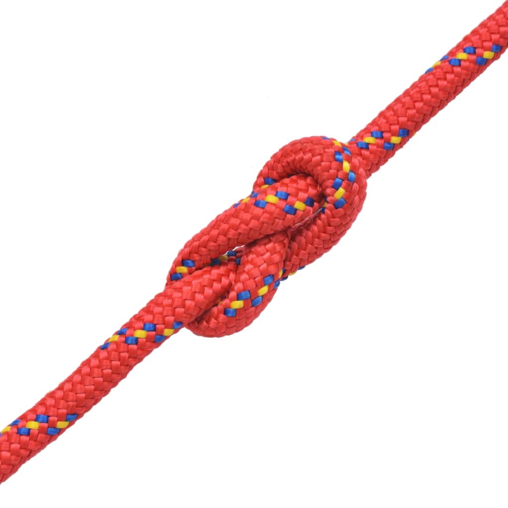 Boat Yacht Marine Rope Polypropylene 18 mm 50 m Red